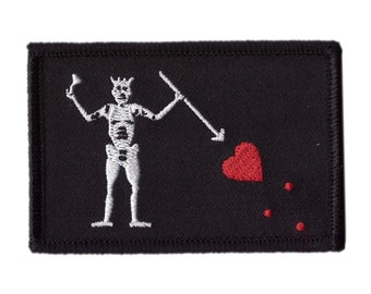 Black Beard Pirate Flag Booty Morale Patch