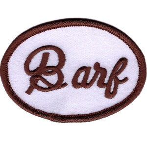 Barf - Jumpsuit Costume Patch