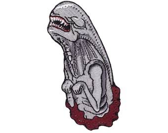 ChestBurster Xenomorph Alien Horror Patch Aufnäher
