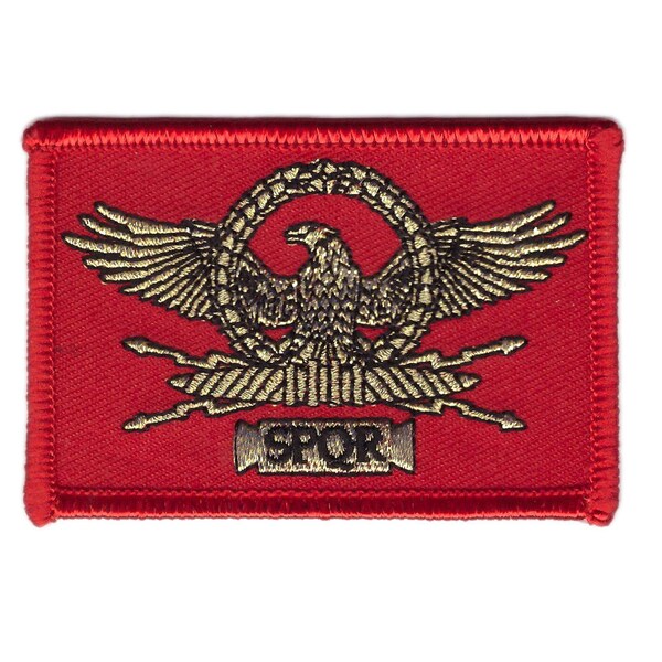 Spqr Rome Patch Spqr - Etsy