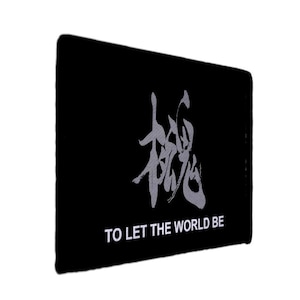 Oranje patch Let World Be Big Boss op doos