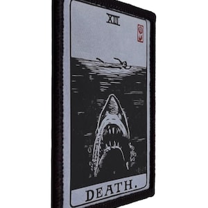 Tarot Card Death Shark Patch