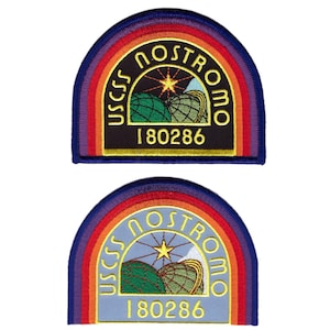 Black - Blue USCSS Nostromo Crew Costume Patch