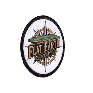 Écusson du complot de la Flat Earth Society