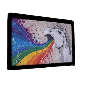 Unicorn Rainbow Puke Meme Patch