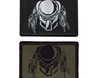 Predator Hunter Head Mask Tactical Morale Patch