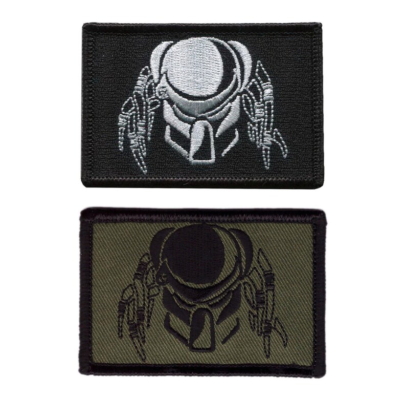 Predator Hunter Head Mask Tactical Morale Patch - Etsy