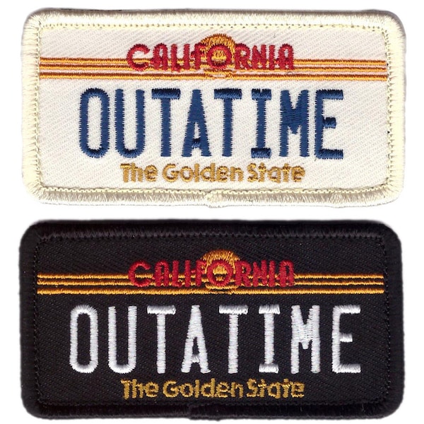The Back to the Future License Plate Etsy