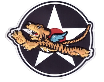 PVC Flying Tigers Warhawk P40 Tactical Morale Patch