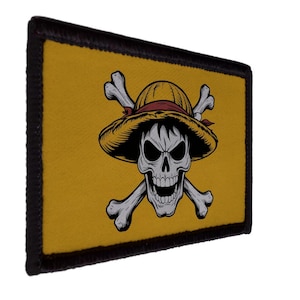 Sugrör Pirathatt Dödskalle Flagga Tygmärke