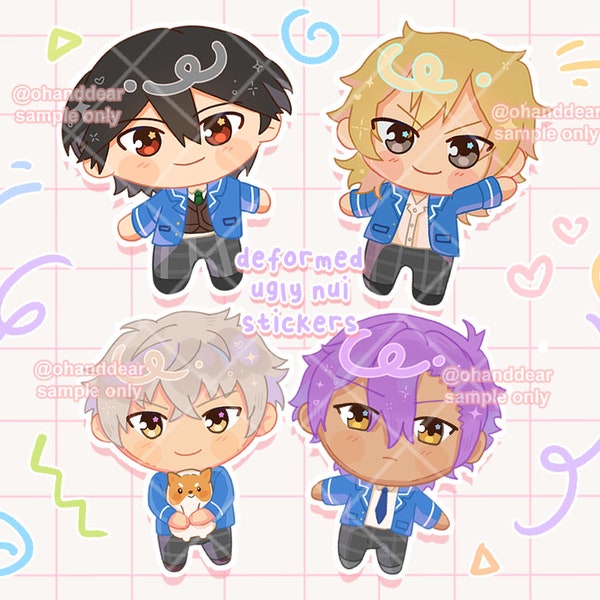 Deformierte Enstars nuis Sticker (UNDEAD)