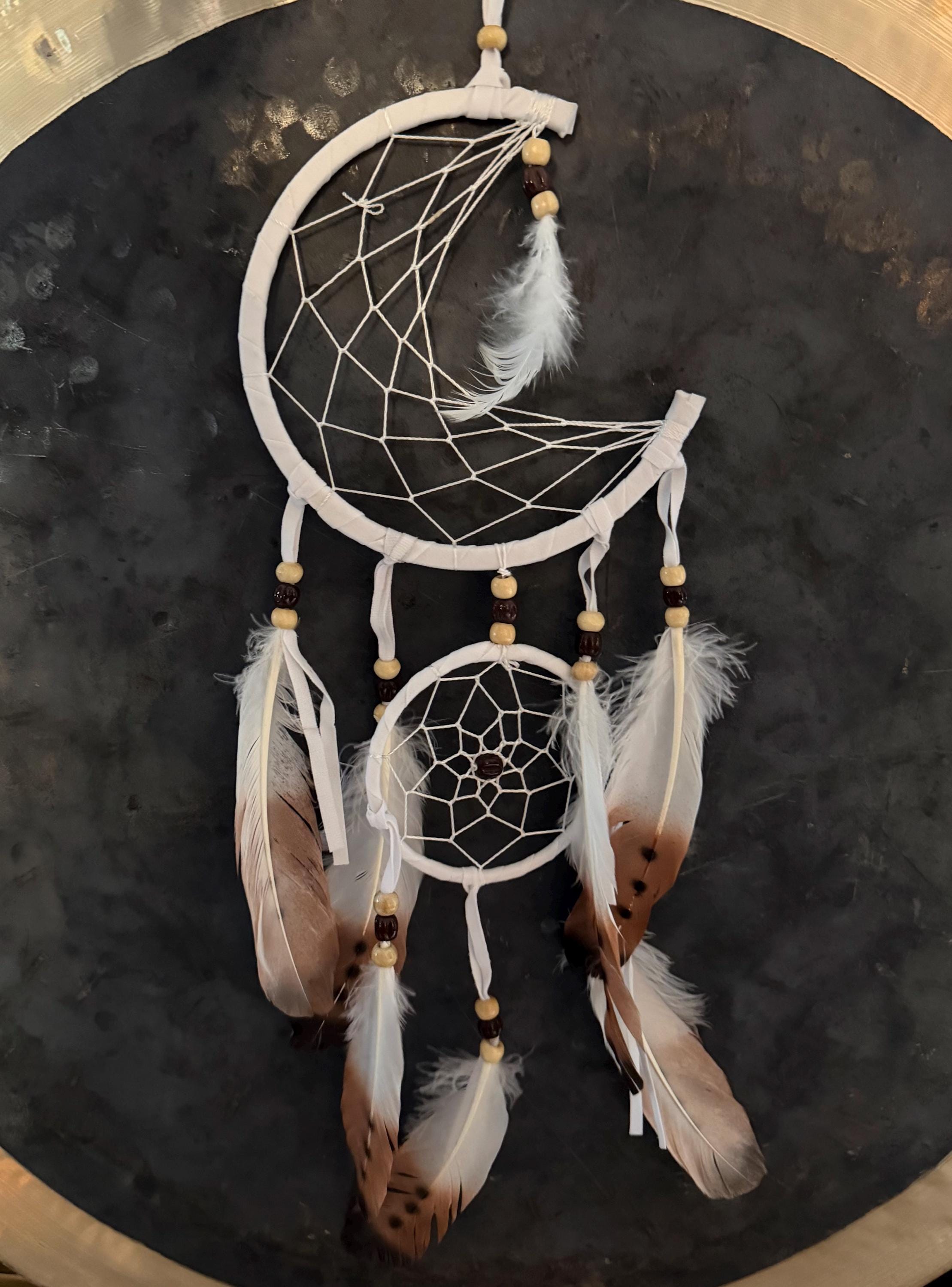 Moon Dream Catcher Wall Hanging - Etsy