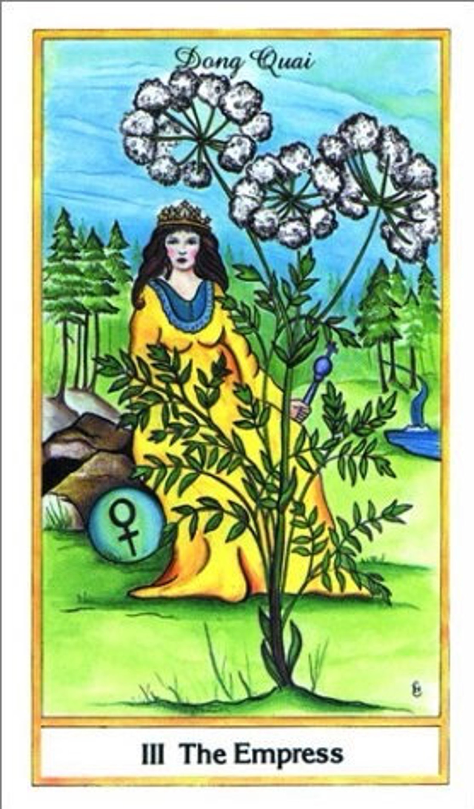 The Herbal Tarot Etsy
