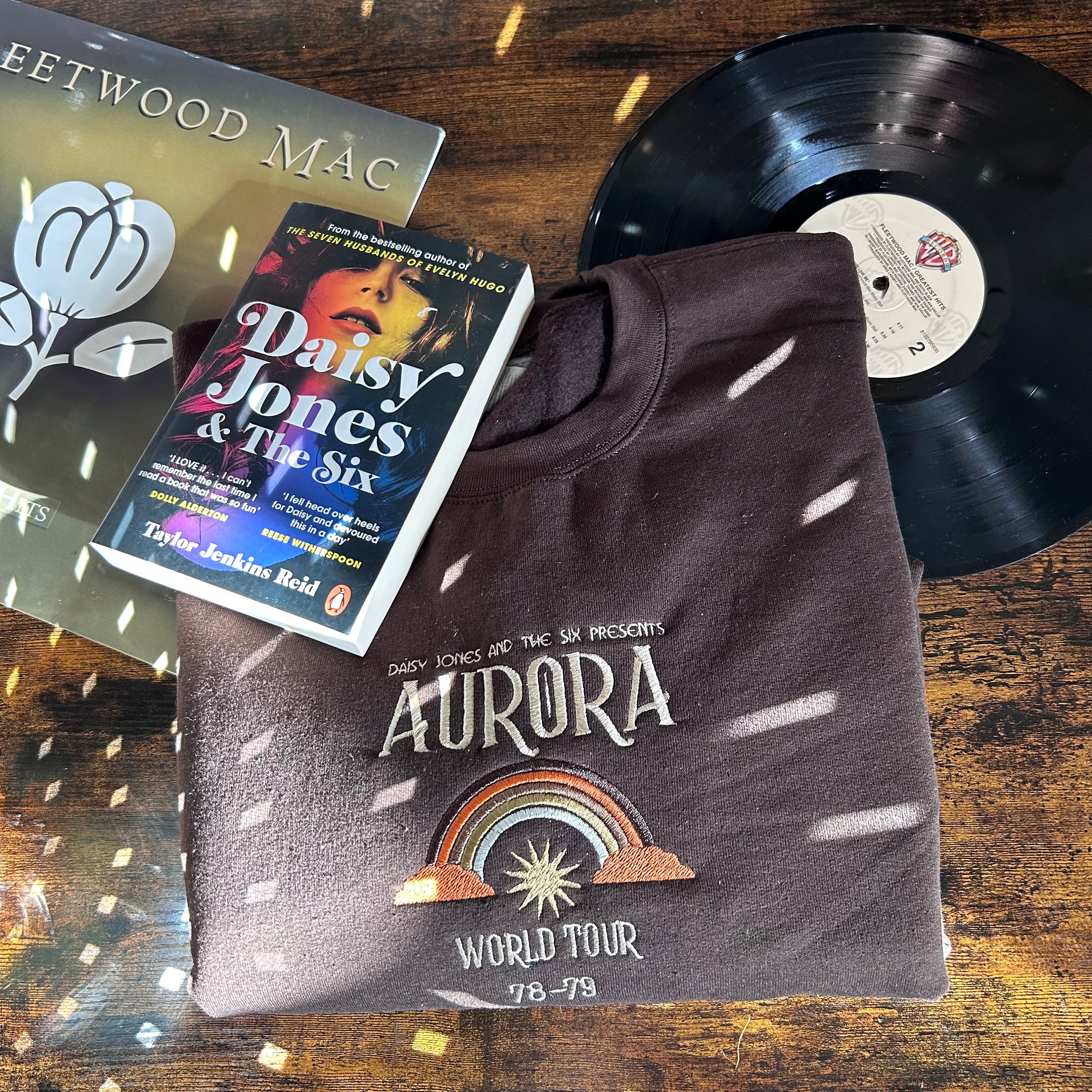 Aurora World Tour Embroidered Sweatshirt/hoodie/t-shirt/tote