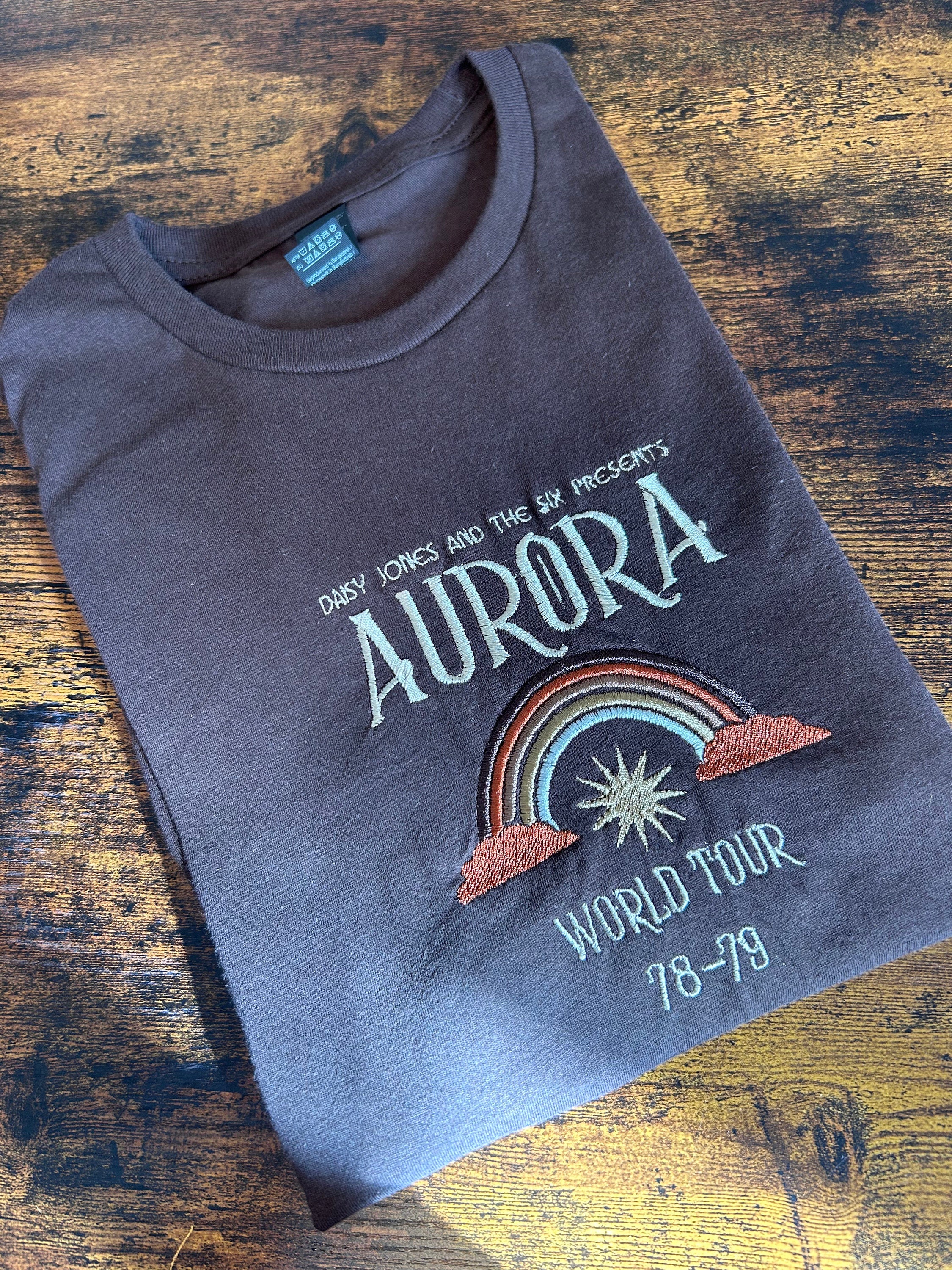 Aurora World Tour Embroidered Sweatshirt/hoodie/t-shirt/tote