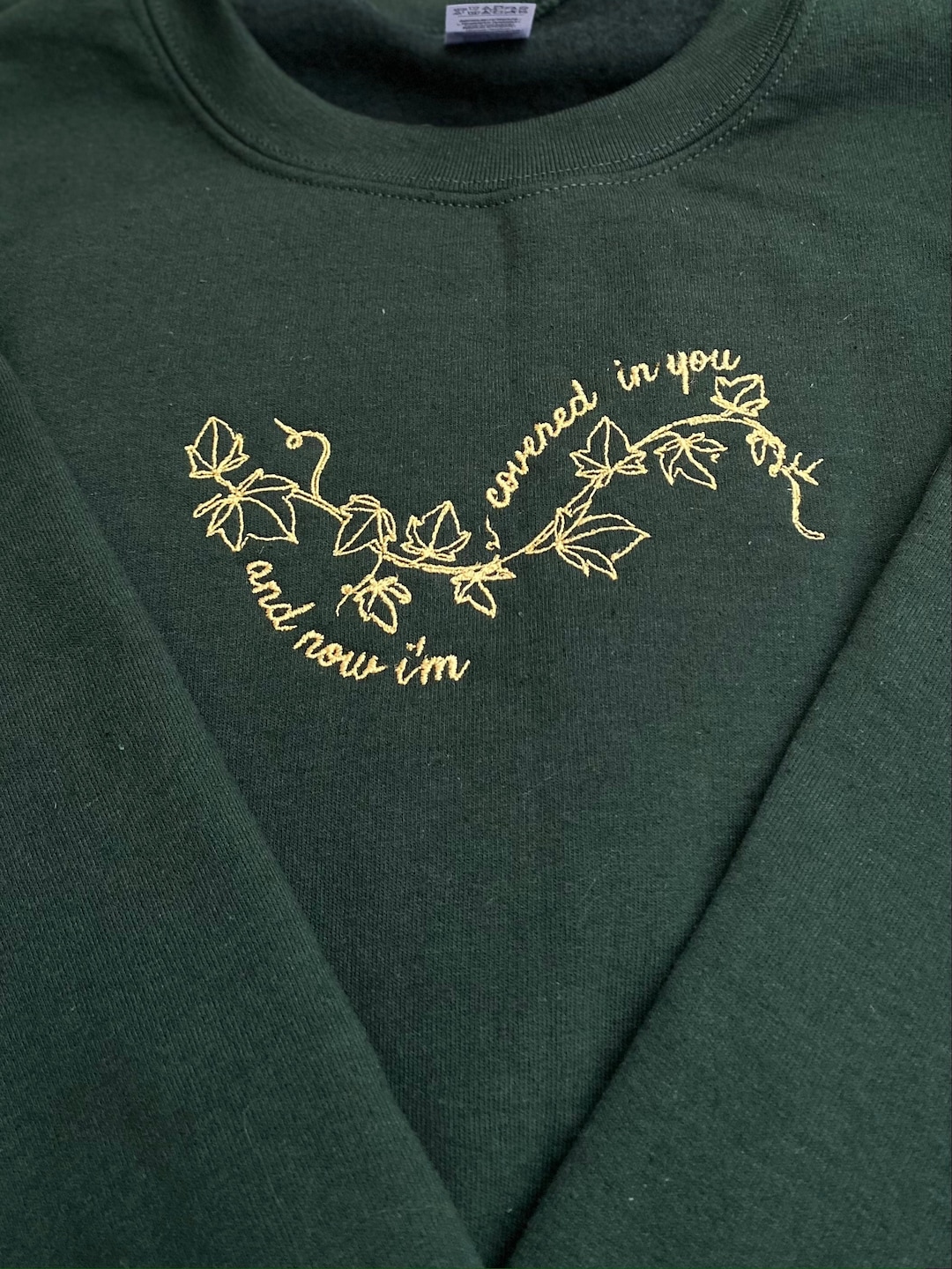 Covered in you Embroidered Sweatshirt/Tshirt Birthday Gift For Fans