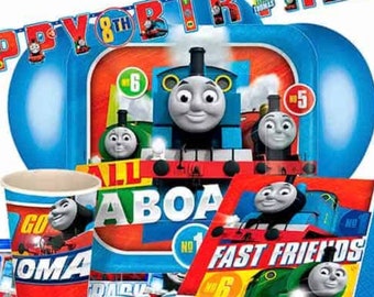 Thomas and friends party tableware/ kids party tableware/ kids party,party tableware / www.partyboomgb.co.uk