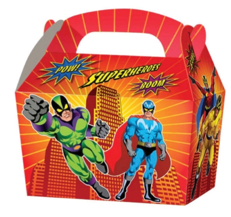 Superhero Party Bag Fillers/ Superhero Party/ Boys Party Etsy