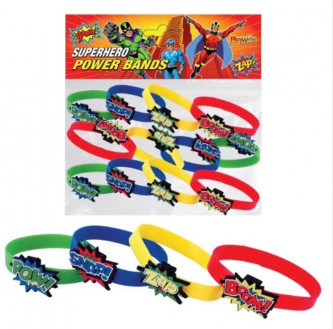 Superhero Party Bag Fillers/ Superhero Party/ Boys Party Favours/ Boys