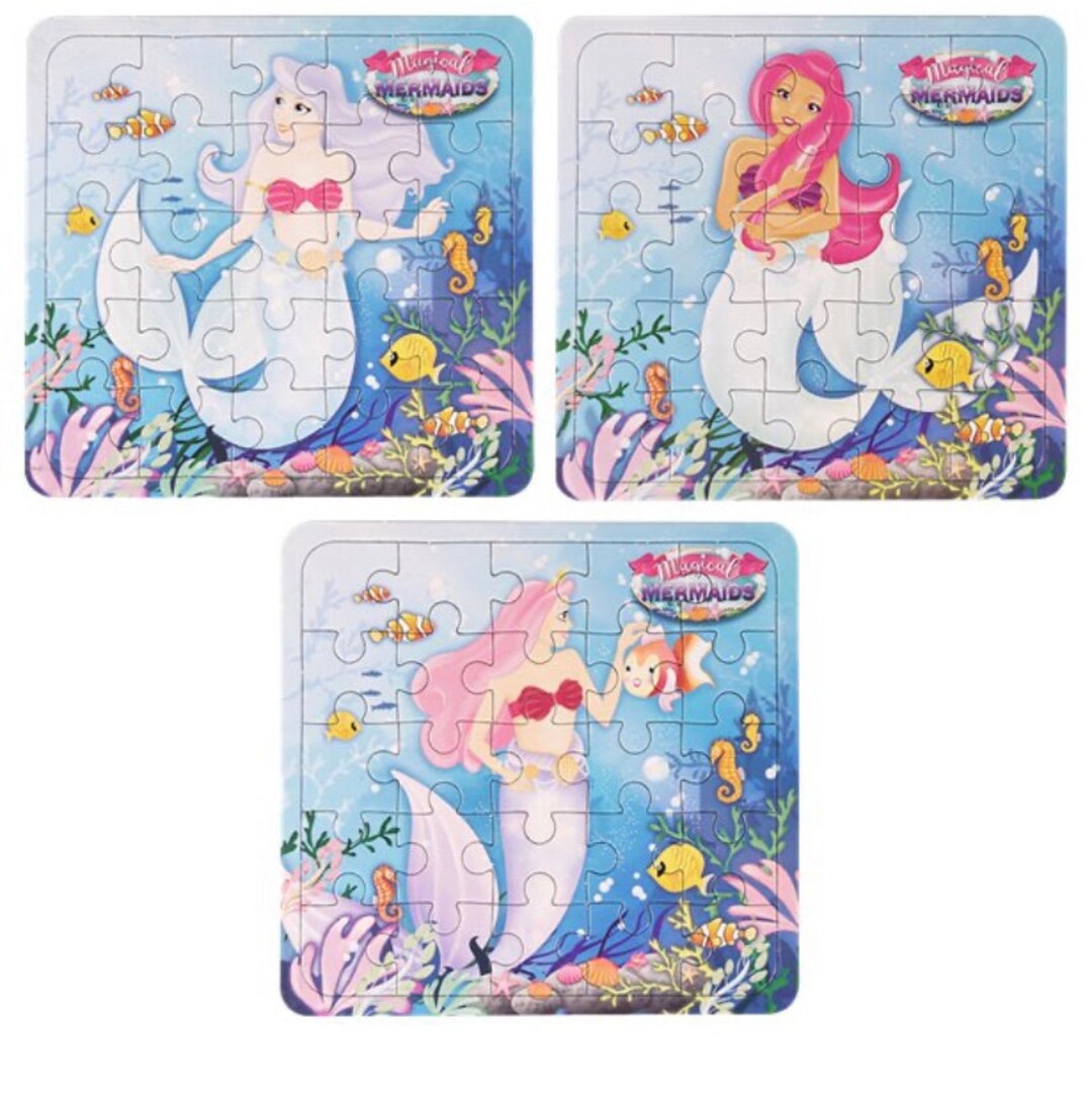 thumbnail image 2 of LizzieLinks 6 Mermaid Friendship Bracelets – Party Bag Fillers, Hen Wedding Favours, Adjustable 2 of 3