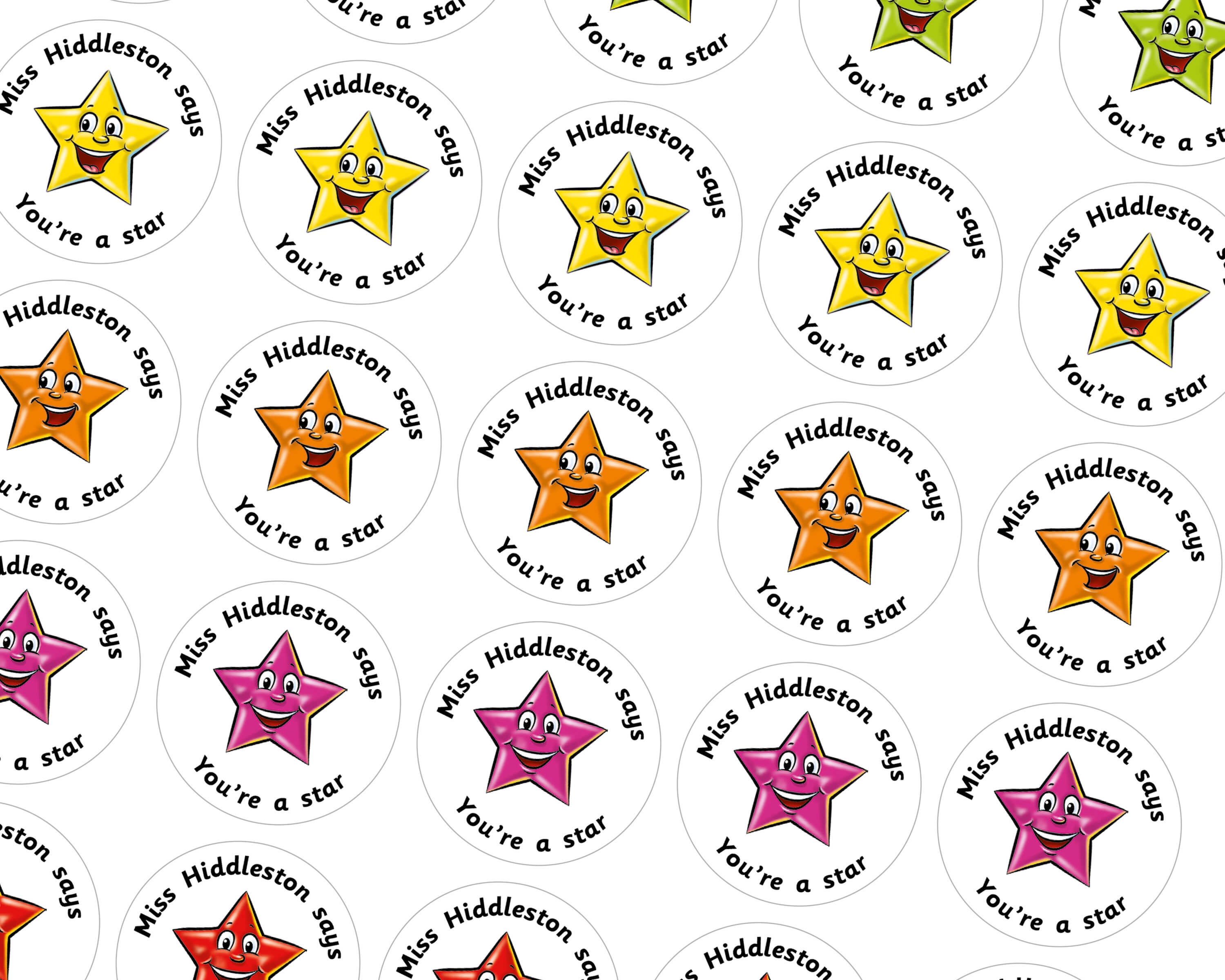 Positive Affirmation Stickers, 32mm