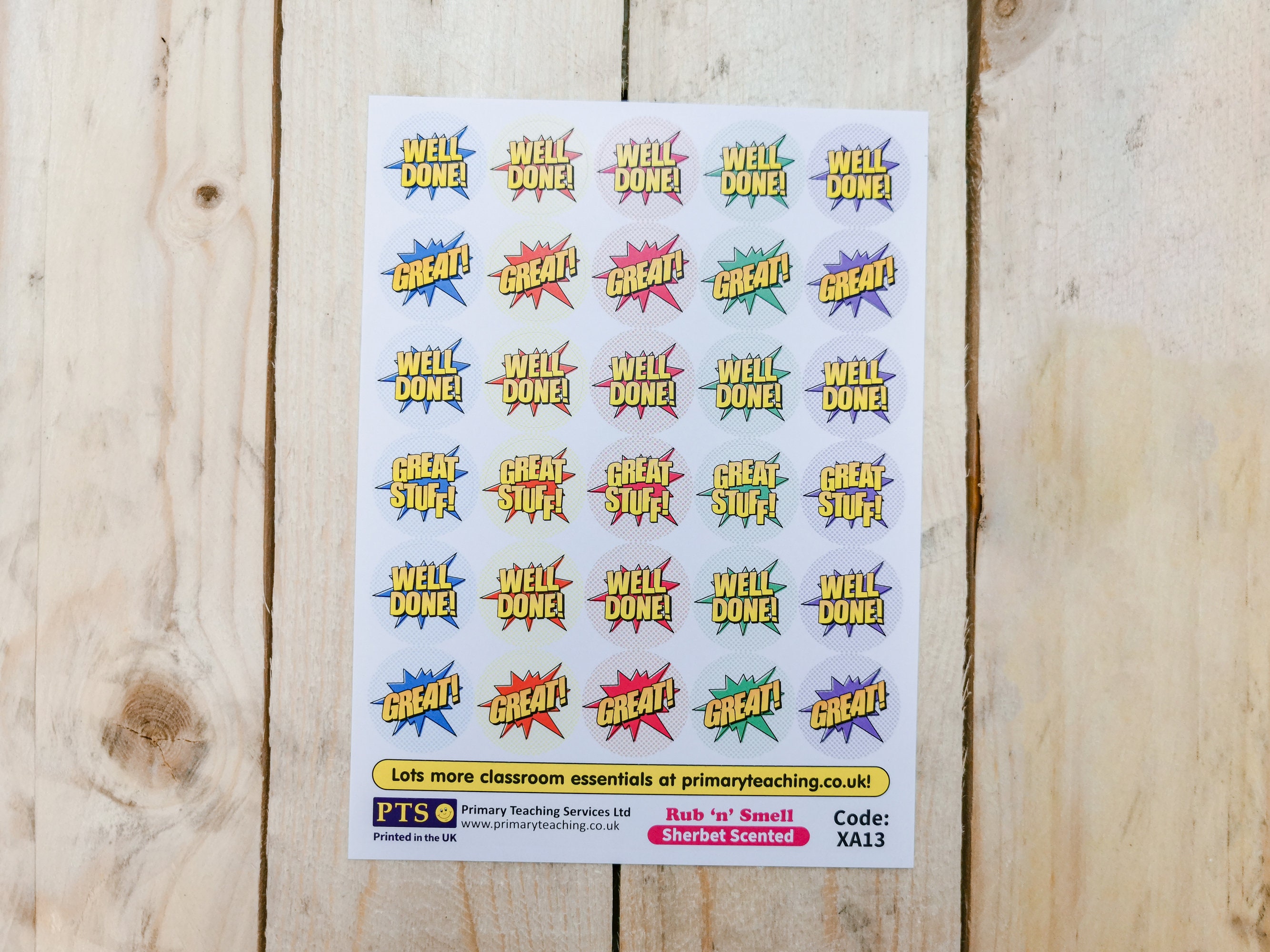 200 Scented Smelly Mixed Motivational Reward Stickers For School - View #9