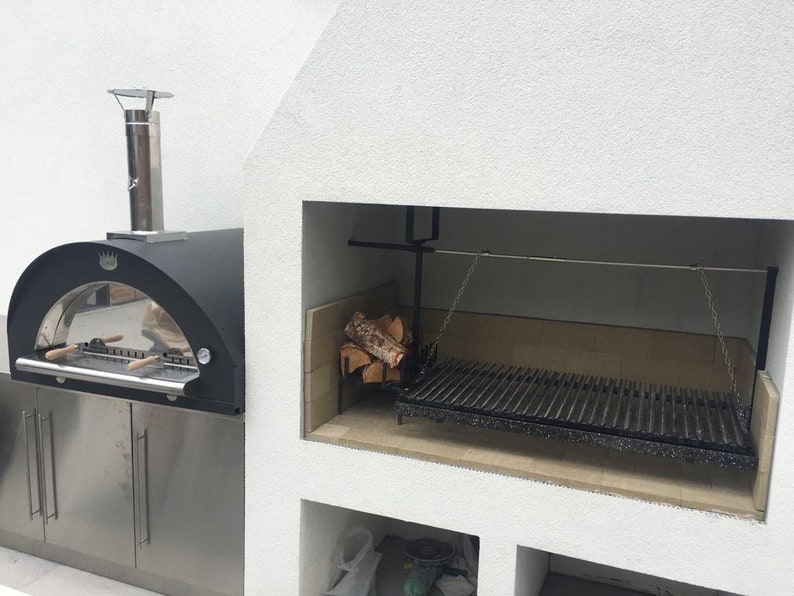 Self build Asado Grill Kit Parrilla Argentina Brasero UK BBQ Etsy.de