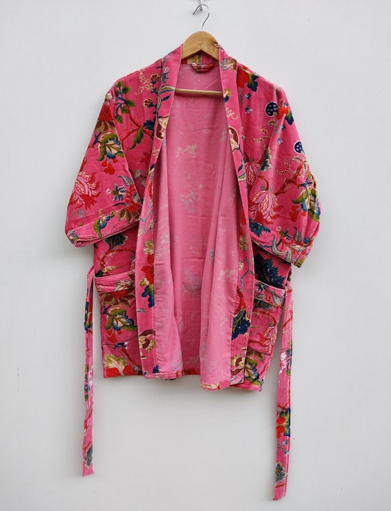 Floral velvet clearance jacket
