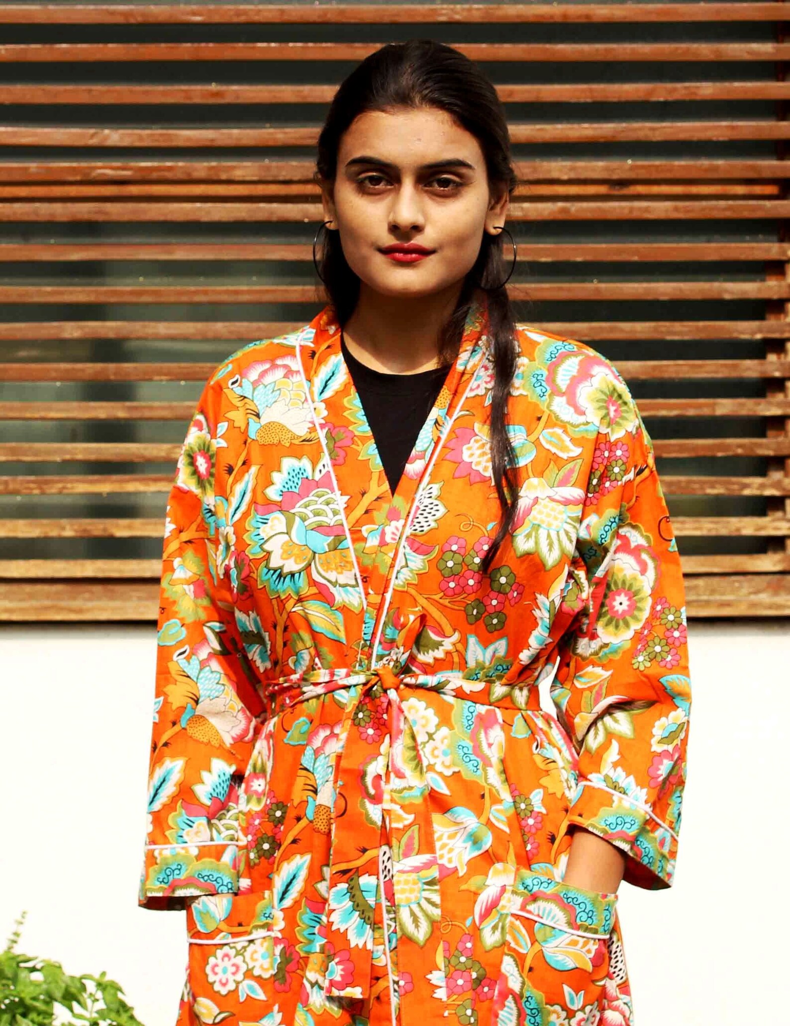 EXPRESS DELIVERY Women Kimono Robes Floral Print Kimono Etsy