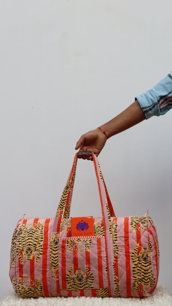 Velvet weekender bag sales