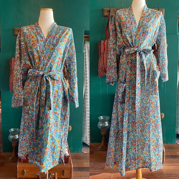 Flower girl robe best sale cotton