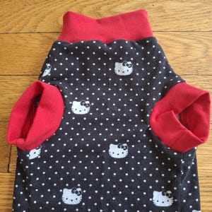 Hi Kitty Sphynx Cat Shirt: Soft Jersey Knit Cat Clothing