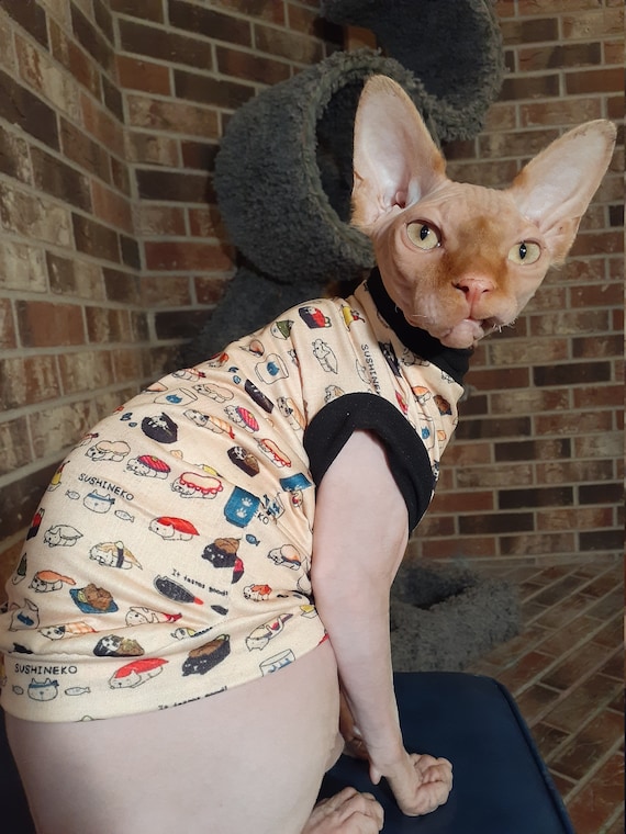 Etsy sphynx clothes cheap