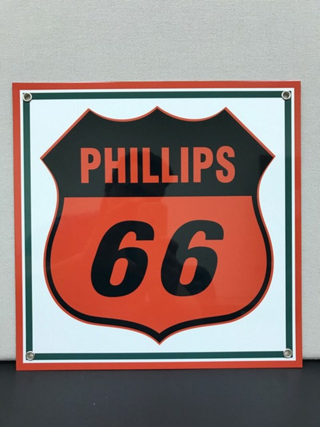 Phillips 66 White Reproduction Sign - Etsy