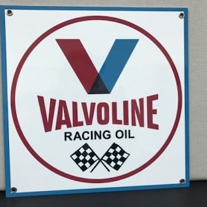 Retro Racing Oil vintage style sign