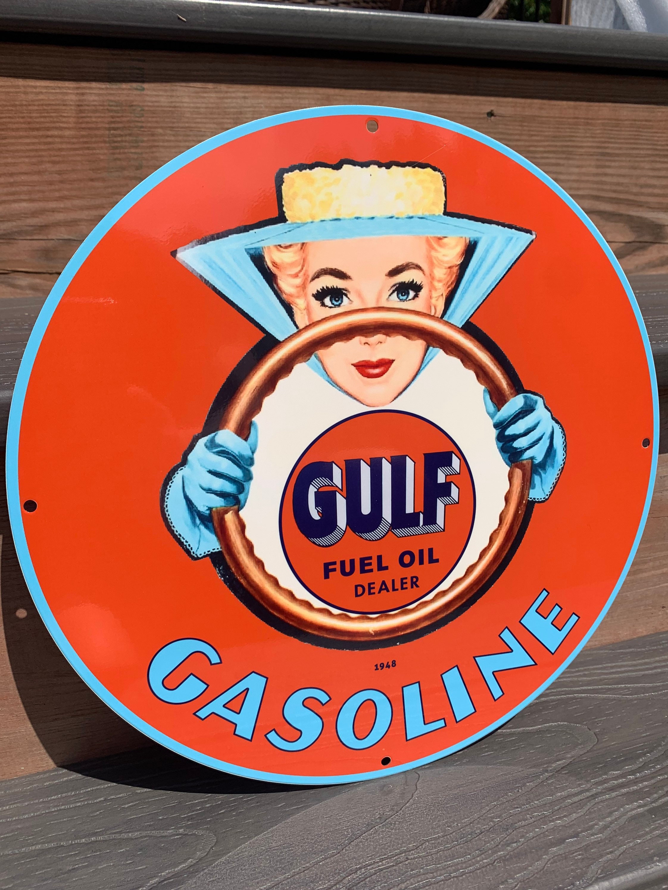 Gulf Dealer Sign for sale Only 2 left at 75