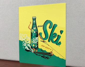 Ski Soda Reproduction Sign
