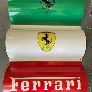 3 Piece garage racing Sign