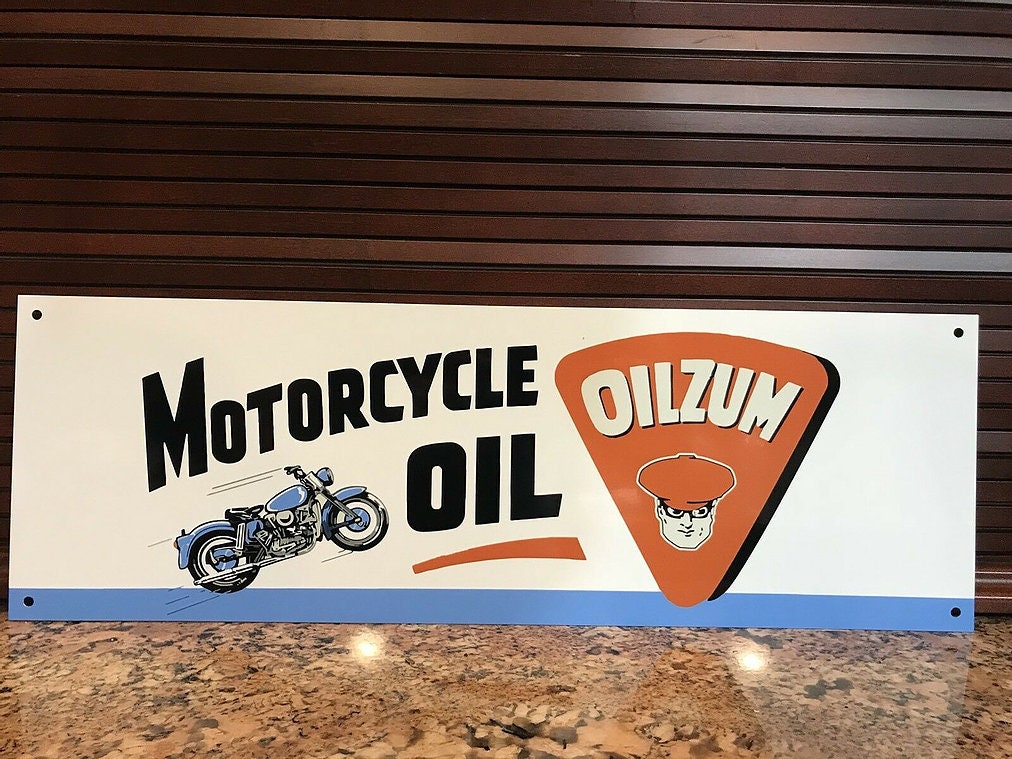 Oilzum Oil Signs - Etsy