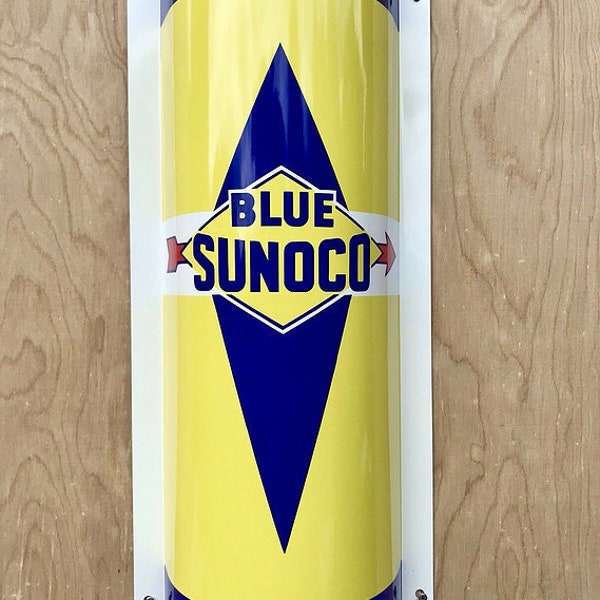 Blue Sunoco Fuels Sign