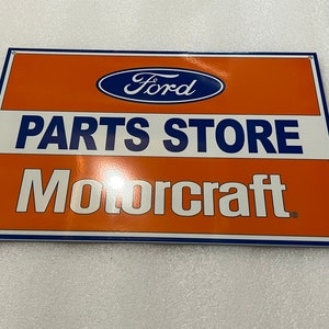 Genuine auto parts heavy Steel vintage Style metal sign