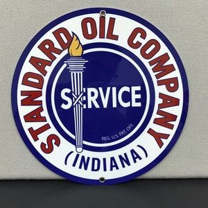 Vintage Signs Standard Oil - Etsy