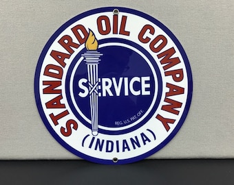 Standard Oil Company Reproduction Sign