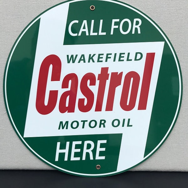 Castrol MotorÖl Reproduktion Zeichen