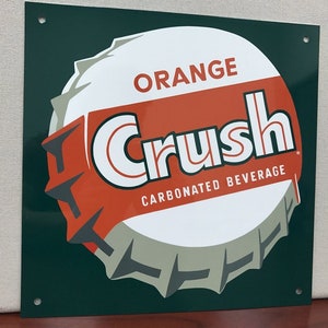 Signo de reproducción de Orange Crush Soda