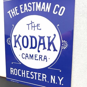 Signo de reproducción Kodak Vintage