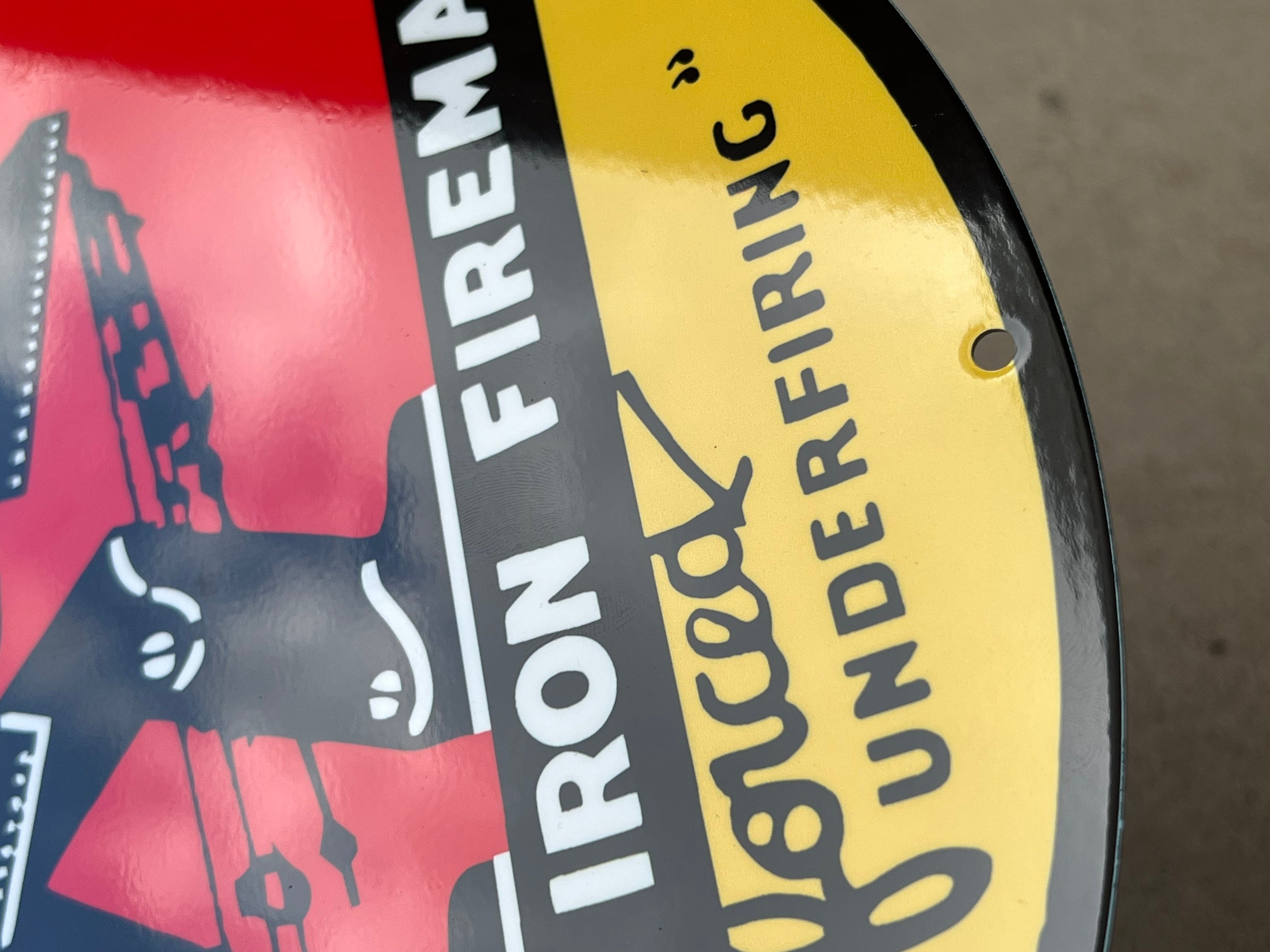 The Iron Fireman Coal Burner Heavy Steel Vintage Style Metal Etsy Canada