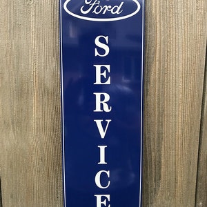 Shop Service vintage style advertising sign