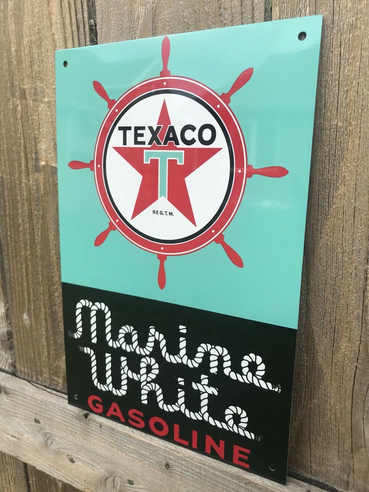 Texaco Sky Chief Gasoline Vintage Style Sign - Etsy