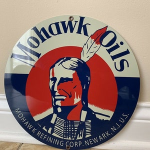 Mohawk Oils Sign